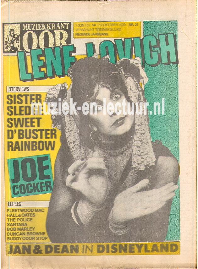 Muziekkrant Oor 1979 nr. 21